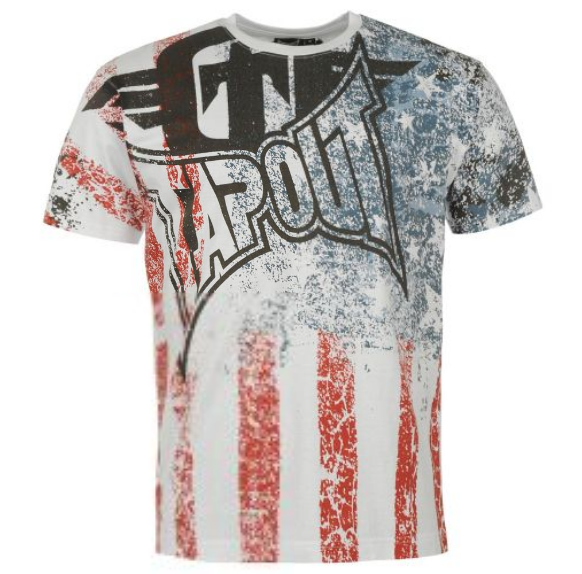 Tapout Stars and Stripes T Shirt Mens